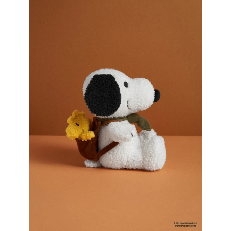 Snoopy with Woodstock in Backpack - 20 cm