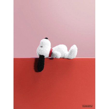 Snoopy ECO Tiny Teddy Cream in giftbox - 17 cm