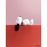 Snoopy ECO Tiny Teddy Cream in giftbox - 17 cm