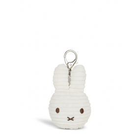 Miffy Flat Keychain ECO Corduroy - 10 cm - Offwhite