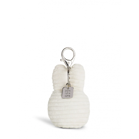 Miffy Flat Keychain ECO Corduroy - 10 cm - Offwhite