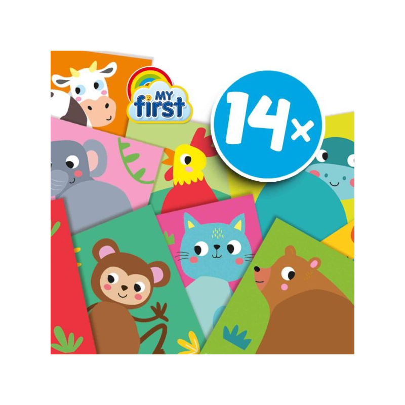 SES - My first – Dierenstaarten plakken