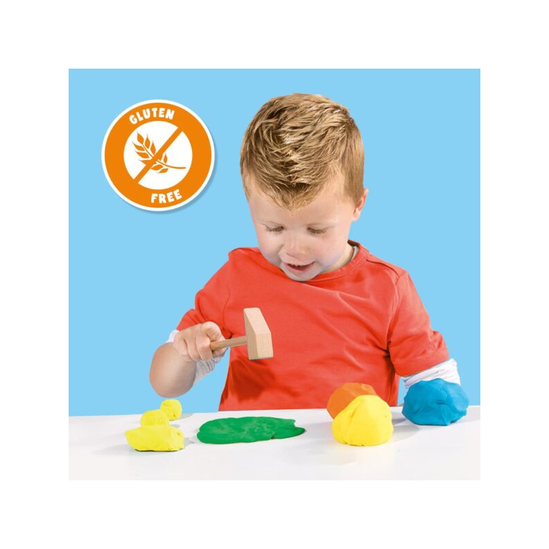 SES - My first – Klei mega set met tools 7x90g