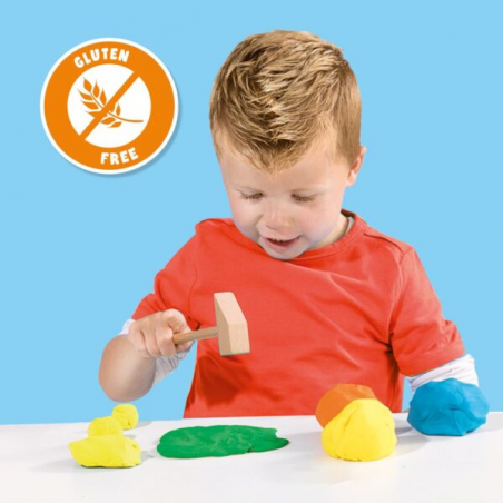 SES - My first – Klei mega set met tools 7x90g