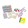 SES - Diamond painting – Houten sleutelhangers