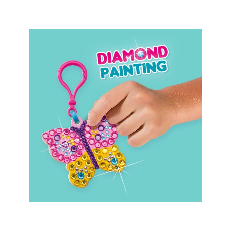SES - Diamond painting – Houten sleutelhangers