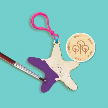 SES - Diamond painting – Houten sleutelhangers