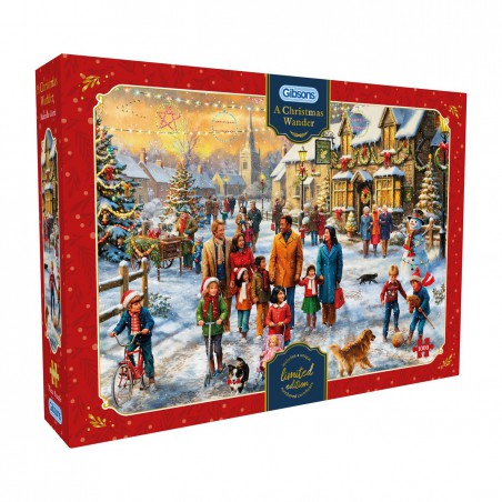 A christmas wander, limited edition 1000 stukjes, Gibsons