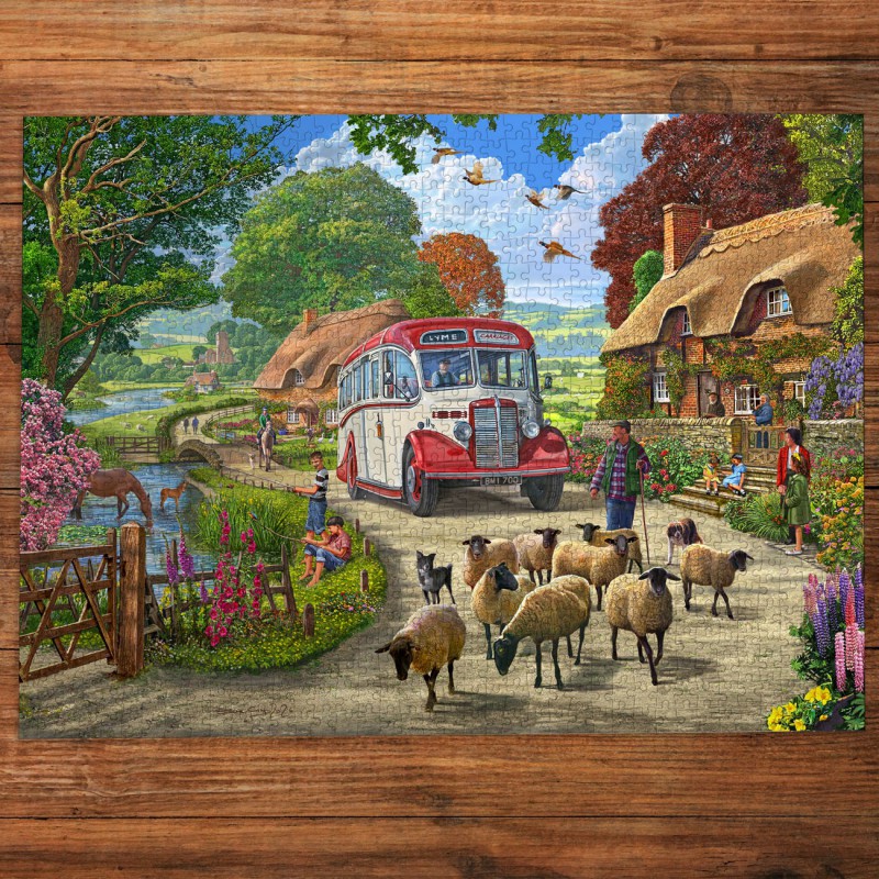 Touring the countryside (1000) Gibsons puzzel