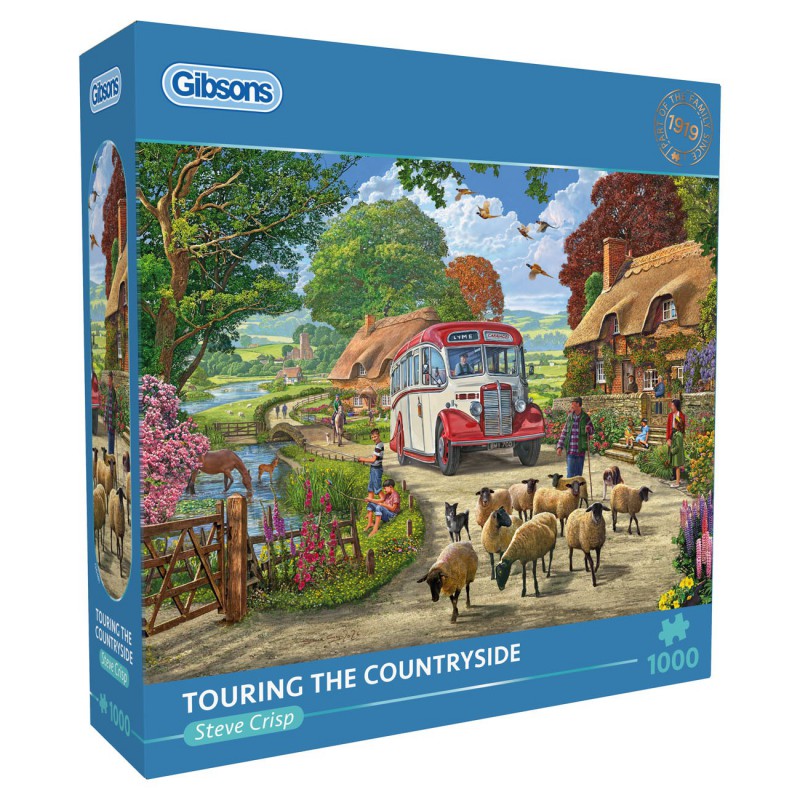 Touring the countryside, 1000 stukjes, Gibsons