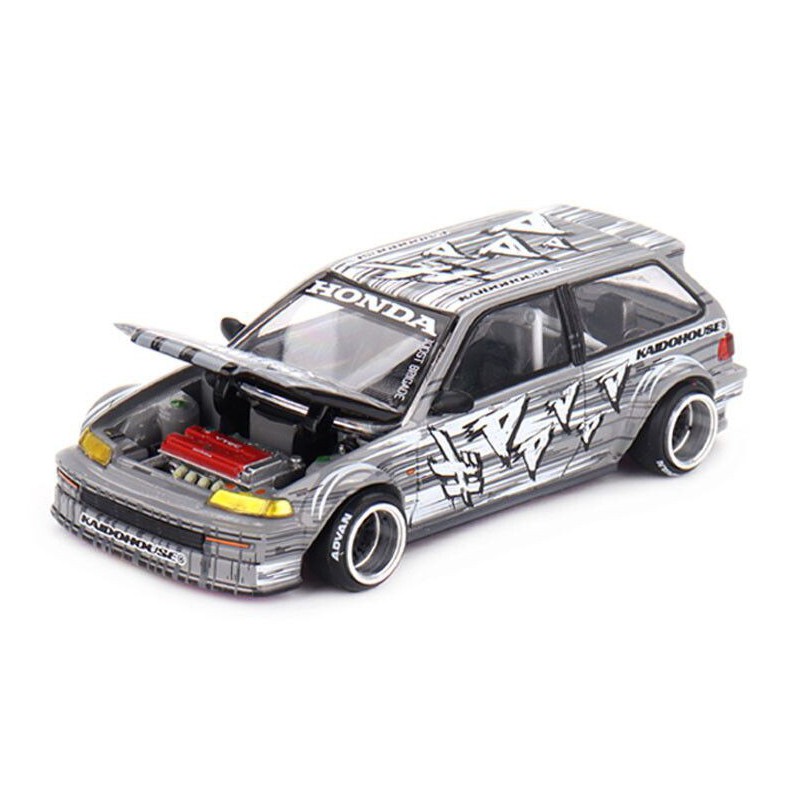 Honda Civic (EF) Kaido Manga V1 '87, Kaido house, Mini GT (260)