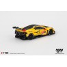 Chevrolet Corvette Z06 GT3 R Miller Mot. Nr3 Dayt. 24h '25, Geel 1:64, MiniGT (1168)