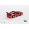 Toyota Supra (A80) Top Secret GT-300 '14, rood chroom 1:64, MiniGT (1132)