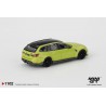 BMW M3 (G82) Touring '25, geel (Soa Paulo yellow) 1:64, MiniGT (1102)