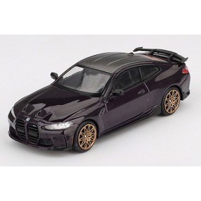 BMW M4 (G82) Performance '21, paars 1:64, MiniGT (1112)