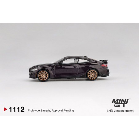 BMW M4 (G82) Performance '21, paars 1:64, MiniGT (1112)