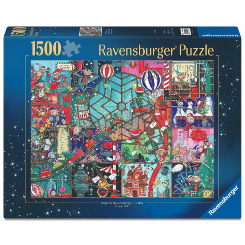 The elf factory, 1500 stukjes Ravensburger