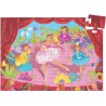 Djeco - Silhouettepuzzel - De ballerina en de bloem