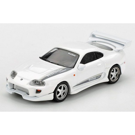 Toyota Supra MK4 (A80) Veilside Combat V-I '14, wit, 1:64, MiniGT (1104)