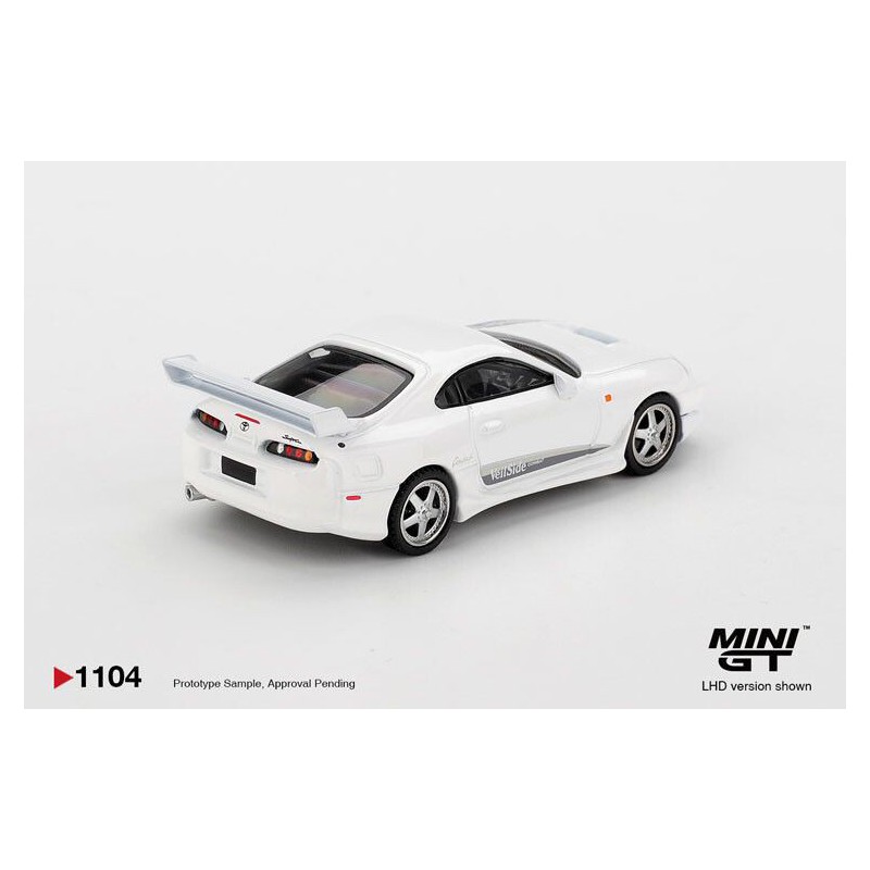 Toyota Supra MK4 (A80) Veilside Combat V-I '14, wit, 1:64, MiniGT (1104)