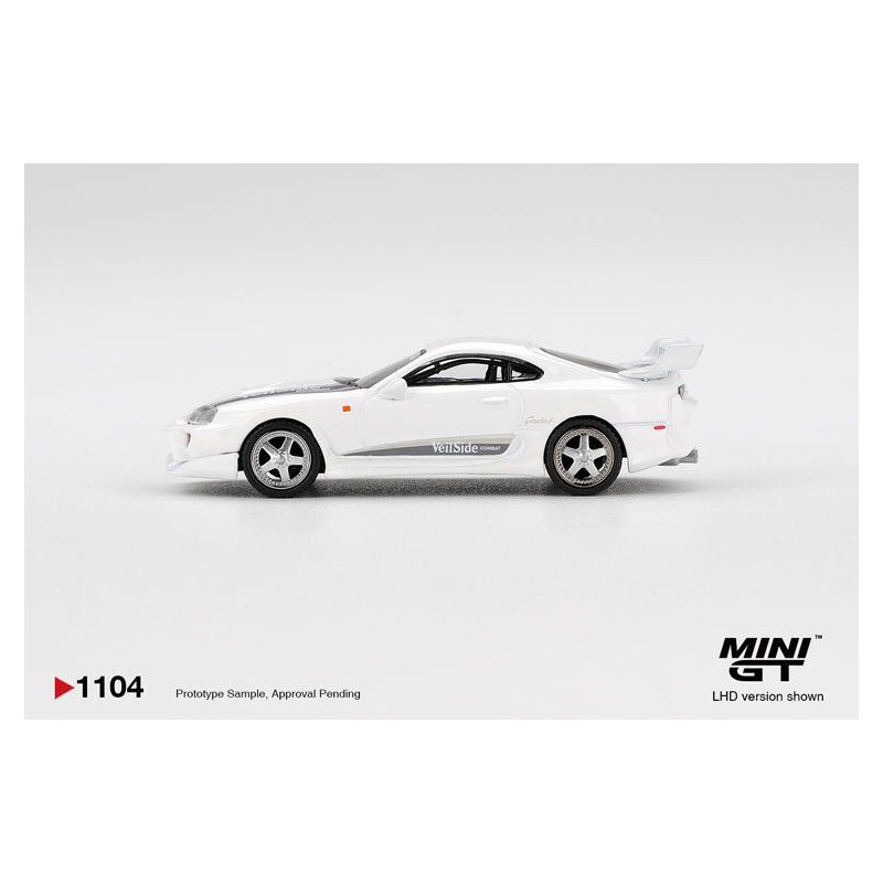 Toyota Supra MK4 (A80) Veilside Combat V-I '14, wit, 1:64, MiniGT (1104)