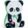 Djeco - Silhouettepuzzel - Leo de panda