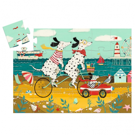 Djeco - Silhouettepuzzel - Dalmatiër