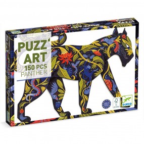 Djeco - Puzzel art - Panther