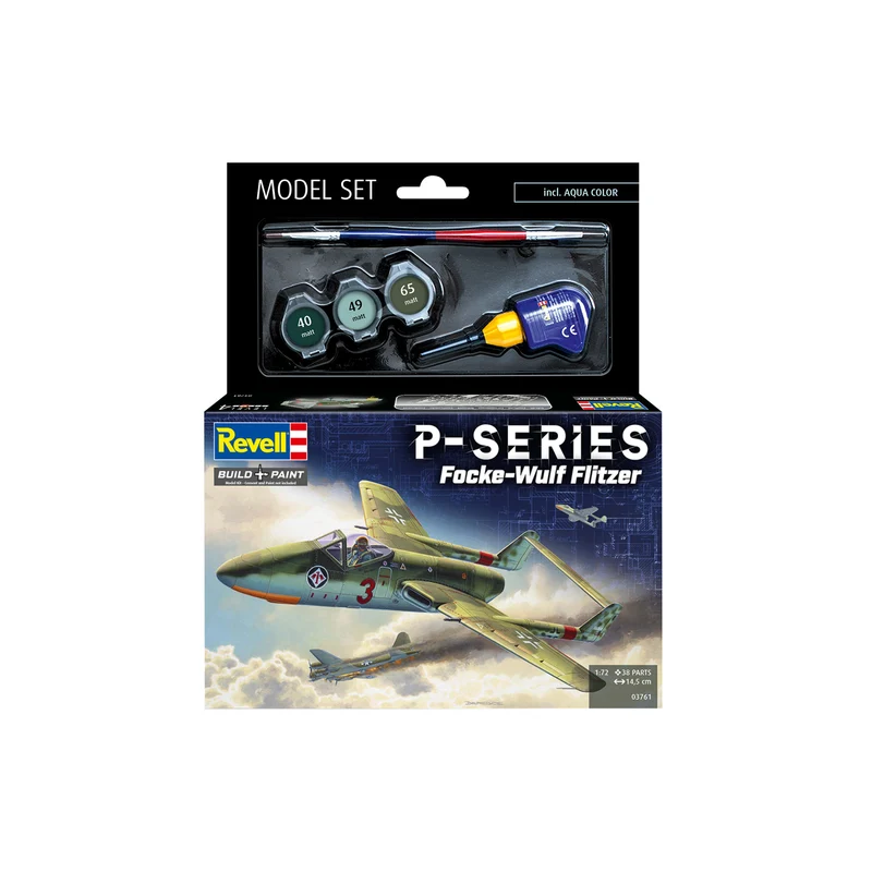 Modelset Focke-Wulf TL Jäger "Flitzer", P-serie, 1:72, Revell