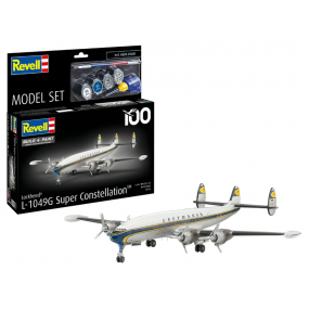 Modelset Lockheed L.1049G Super Constellation Lufthansa, 1:144, Revell