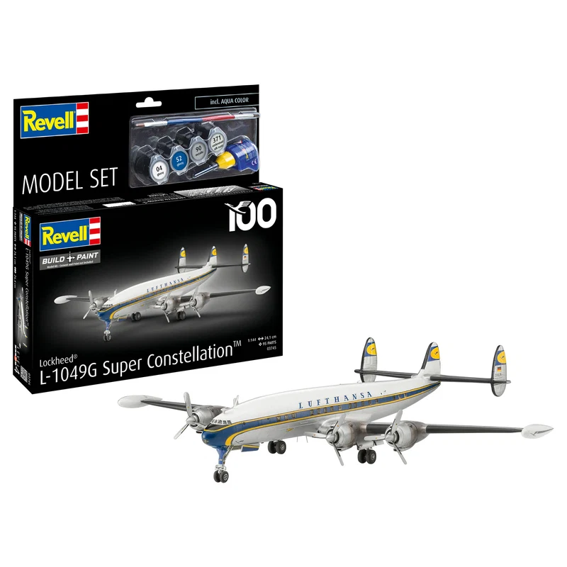 Modelset Lockheed L.1049G Super Constellation Lufthansa, 1:144, Revell