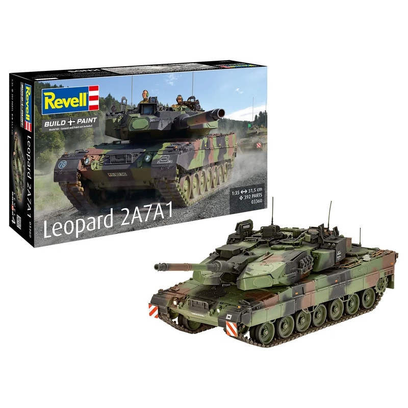 Leopard 2A7A1, 1:35, Revell