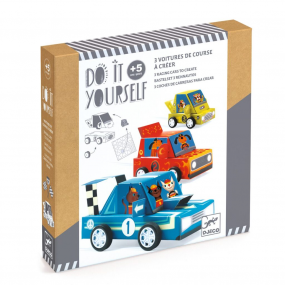 Djeco - 3 Auto's - DIY