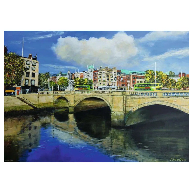 O'Connell Bridge, Dublin, 1000 stukjes Ravensburger