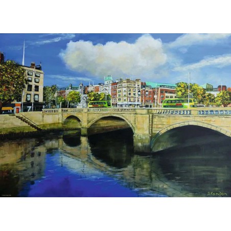 O'Connell Bridge, Dublin, 1000 stukjes Ravensburger
