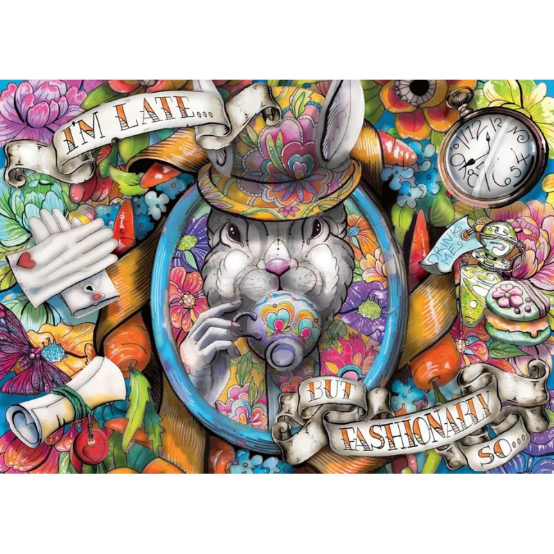 Fashionably late, 1000 stukjes Ravensburger