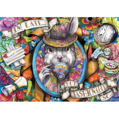 Fashionably late, 1000 stukjes Ravensburger