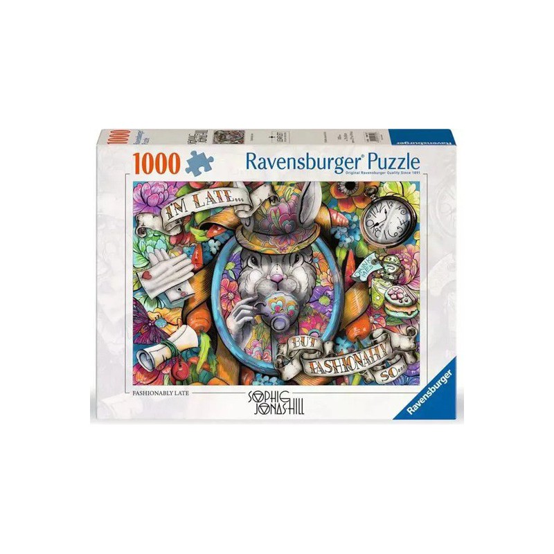 Fashionably late, 1000 stukjes Ravensburger