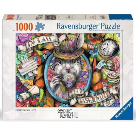 Fashionably late, 1000 stukjes Ravensburger