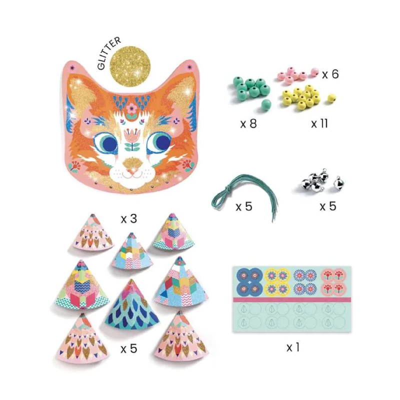 Djeco - Kitty mobiel maken - DIY