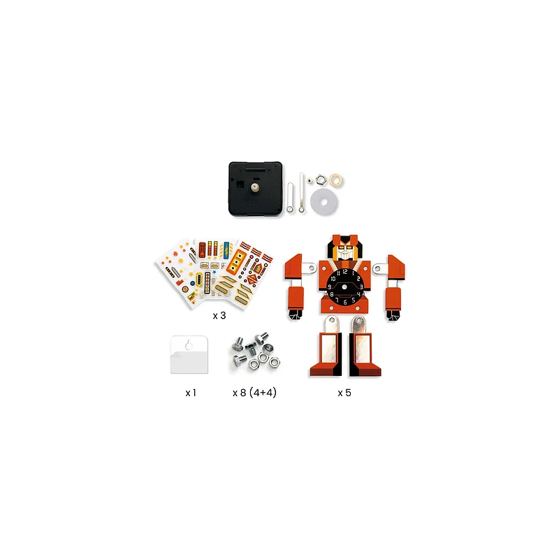 Djeco - Robot klok - DIY
