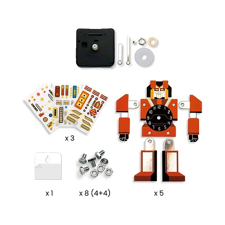 Djeco - Robot klok - DIY