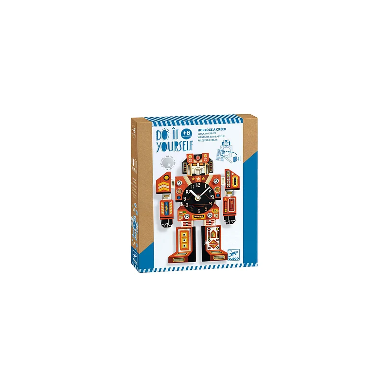 Djeco - Robot klok - DIY