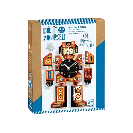 Djeco - Robot klok - DIY