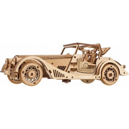 Sports Car Rapid Mouse, Hout 3D puzzel, Ugears