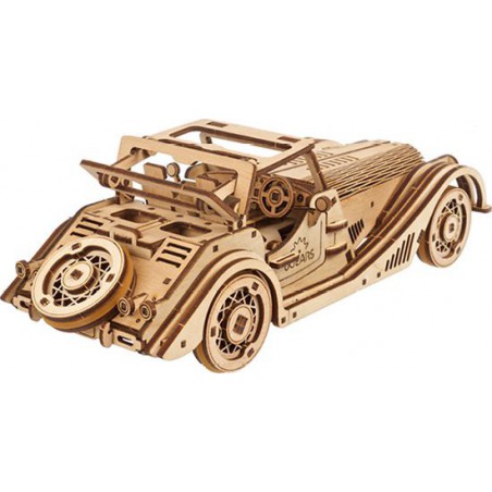 Sports Car Rapid Mouse, Hout 3D puzzel, Ugears
