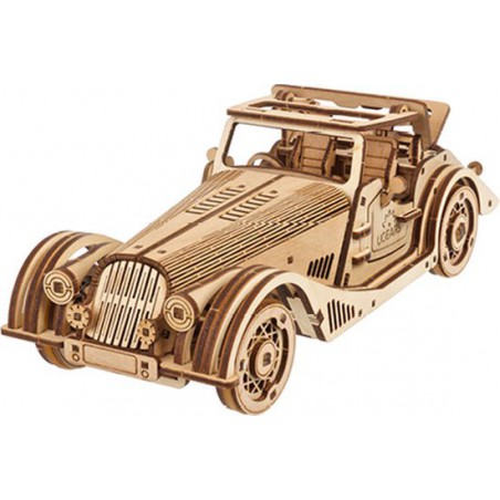 Sports Car Rapid Mouse, Hout 3D puzzel, Ugears