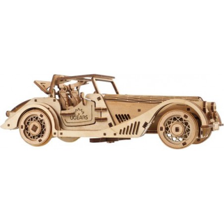 Sports Car Rapid Mouse, Hout 3D puzzel, Ugears