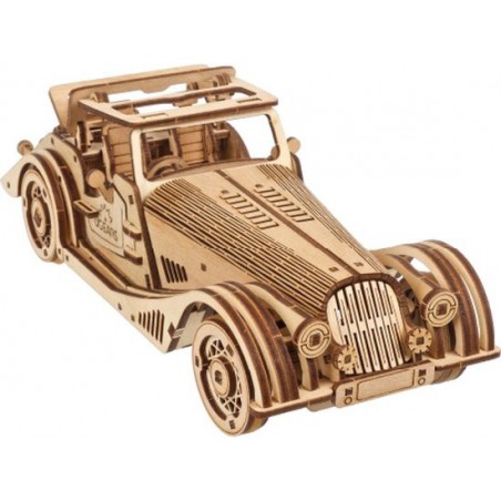 Sports Car Rapid Mouse, Hout 3D puzzel, Ugears