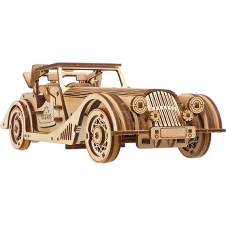 Sports Car Rapid Mouse, Hout 3D puzzel, Ugears